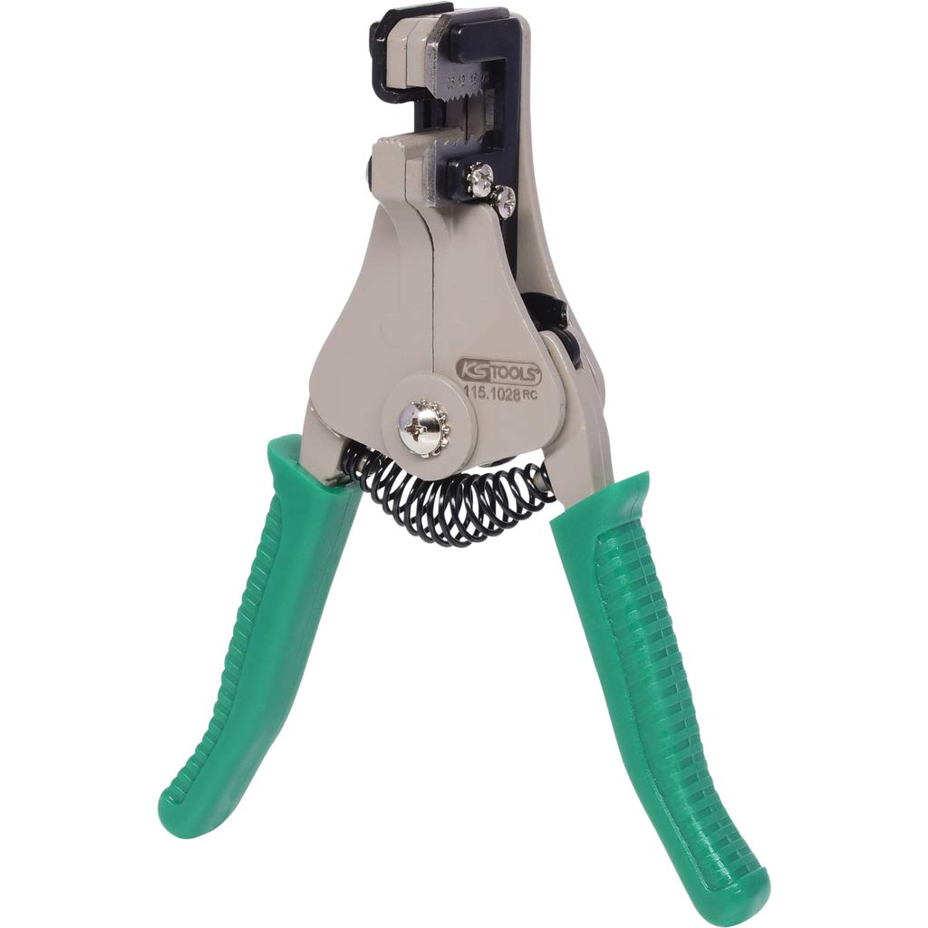 KS Tools 115.1028 0.5-2mm Automatic Wire Stripper - Green