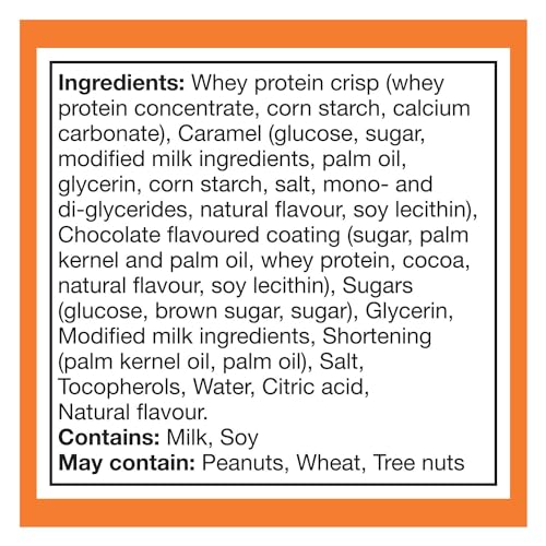 Gatorade Whey Protein Bars - Chocolate Caramel Flavour, 12 Bars, 960 g
