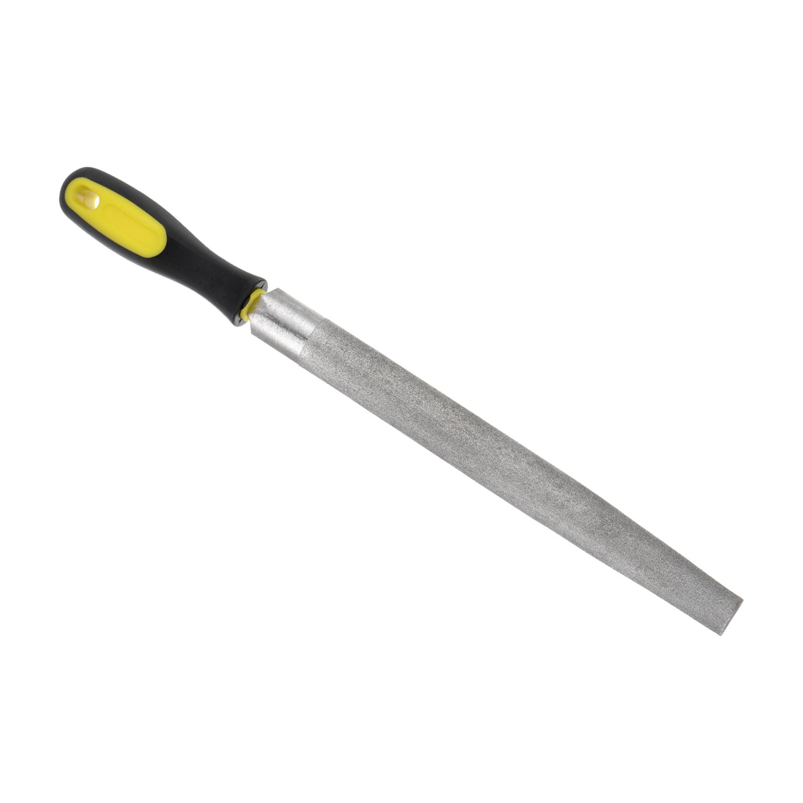 CoCud Diamond Coated Half Round File, 10 Inch 80 Grits, Diamond Hand Rasp with Non-Slip Handle - (Applications: for Grinding on Glass Stone Marble Rock Bone)