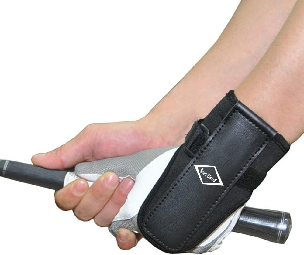 Photo 1 of Scott Edward Golf Wrist Brace Swing Training Correct Aid Equipment Wrist Connect-Easy Correct Training Swing Gesture Alignment Practice Tool for Golf Beginners