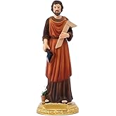 Galiyen Saint Joseph Statue St. Joseph The Worker Figurine, Life of Christ, Renaissance Collection, 8" H, Religious Gift, Decoration, Collection