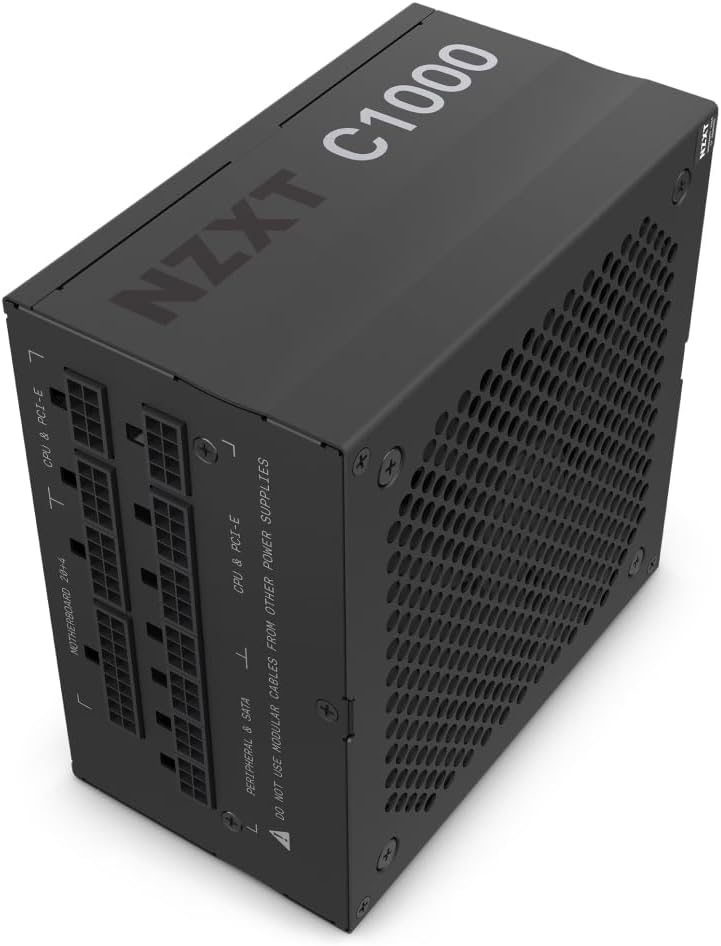 NZXT C1000 1000W PSU 80+ Gold Fully Modular ATX Gaming Power Supply