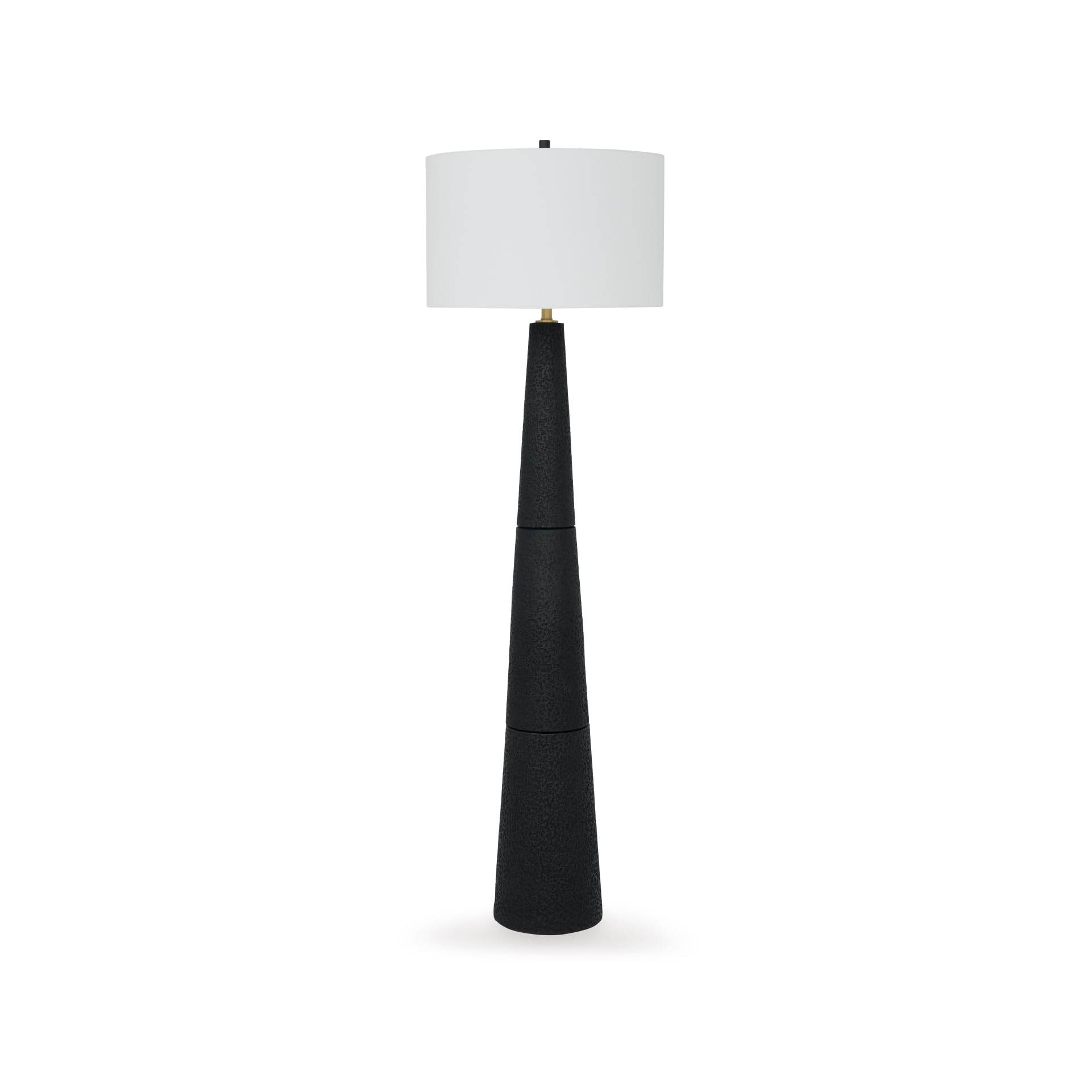 Photo 1 of ** sold as is no return/refund** see comments!
Signature Design by Ashley Hallburg Modern Textured Polyresin Floor Lamp with 3-Way Switch, Black