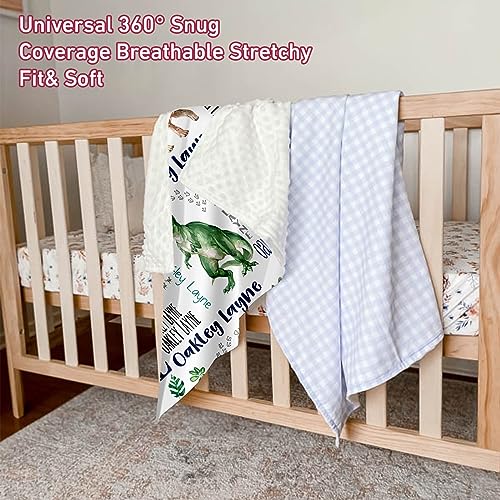 Gresatek Personalized Baby Blankets,Customized Baby Name Blanket
