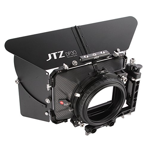 JTZ DP30 Cine Lens Carbon Fiber 4x4 SwingAway Matte Box with 15mm/19mm