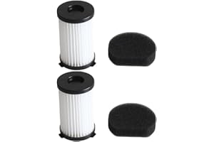 For iwoly For V600 Compatible Replacement Filter Set 4002F Easy to Clean Filters (2 PACK)