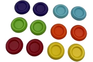 Bothyi 12Pcs Roaches Feeder Bowls Feeding Dish Small Colorful Creative Food Dishes Feeder Bowls for Isopods Enclosures