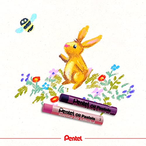 Pentel Oil Pastel Set (Pack of 12)