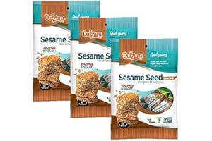 Dulzura Borincana Kit: Vegan Sesame Seed Bites Snack Bars (3 Pack) 3 oz Each Bag - Non GMO Gluten Free