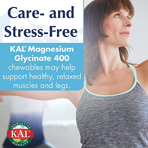 KAL® Magnesium Glycinate 400 mg Chelated Magnesium Supplement High