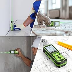 Huepar 196FT/60M Rechargeable Laser Measuring Tool