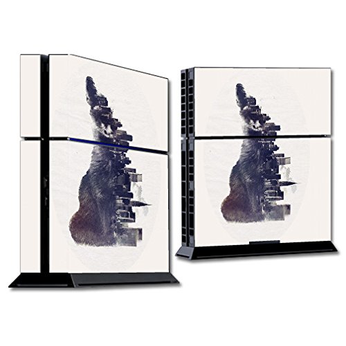 MightySkins Skin Compatible with Sony PS4 Console - City Fox | Protective, Dura…