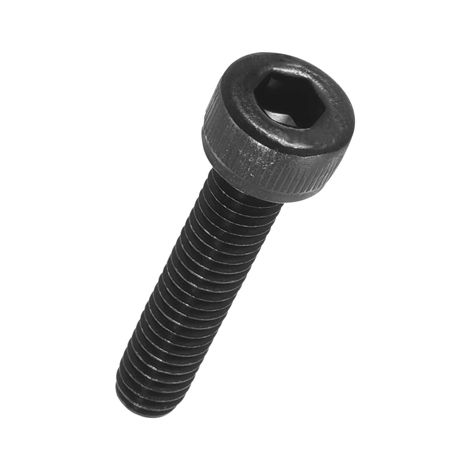 Kozelo 100pcs Socket Head Cap Screws - [M4-0.7 x 18mm] Alloy Steel Black Oxide Grade 12.9 Internal Hex Screw Full Thread for Industrial & Machinery Use, Black