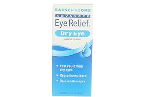 3.81E+11 Bausch & Lomb Advanced Eye Relief Dry Eye Lubricant Eye Drops 1oz (Packs of 3)