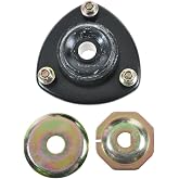 TRQ Front Upper Strut Mount | For 1998 Chevrolet Tracker 1989-1997 Geo 1989-1998 Suzuki Sidekick 1996-1998 X-90