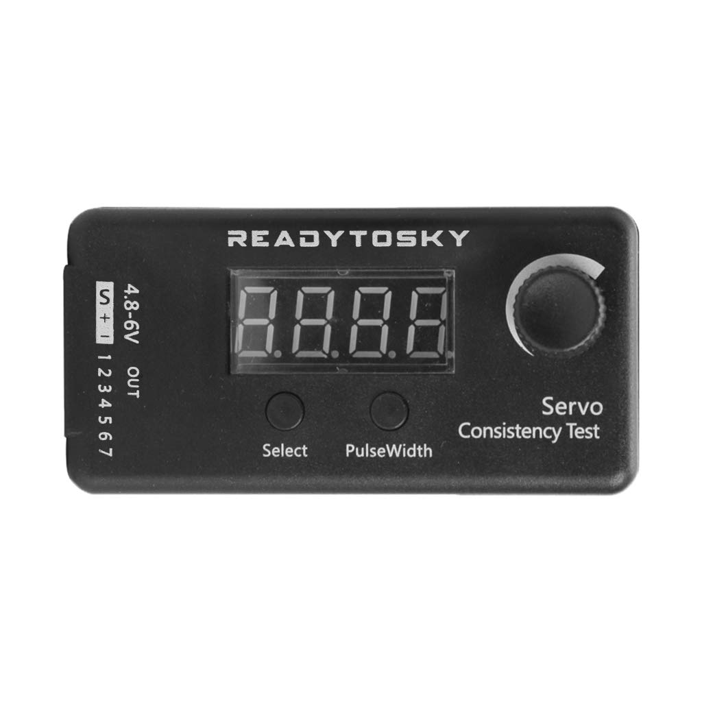 Buwei DC 4.8-6V 3 Modes Digital Servo/ESC Consistency Tester Steering Gear for RC Tool
