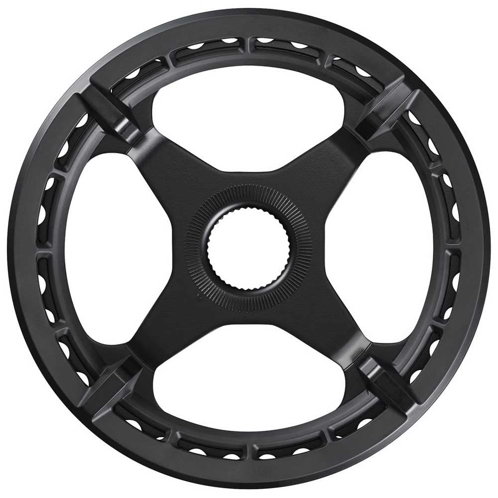 Shimano STEPS SM-CRE50 STEPS chainring, black/silver, 38T with single chainguard