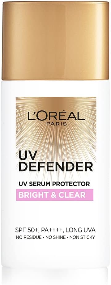 L'Oreal Paris Bright & Clear UV Defender Serum Protector SPF 50 PA+++
