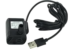 cat Fountain Pump Compatible for pet Drink USB-1020 Water with 200L H Flow Rate 3 5-9V Voltage -3W 0 4-5m Lightweight 10KG De