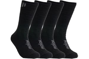 HOLLOW Alpaca Boot Socks for Men and Women, Moisture Wicking Alpaca Socks for Hiking, Running, Temperature Regulating