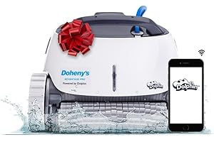 Dolphin Advantage Pro Wi-Fi Automatic Robotic Pool Vacuum Cleaner, 1-Hour Quick Clean, Waterline Scrubber Brush, Ideal for In-Ground Pools up to 50 FT in Length