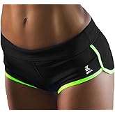 Kipro Women's Active Shorts Fitness Sports Yoga Booty Shorts for Running Gym Workout