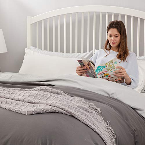 Bedsure White Body Pillow Cover White Body Pillow Case Super Soft and