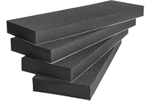 KLOLKUTTA Garage Wall Protector, Car Door Protection EVA Foam High Density Wall Guard Bumper for Parking Assist (4 Pack)