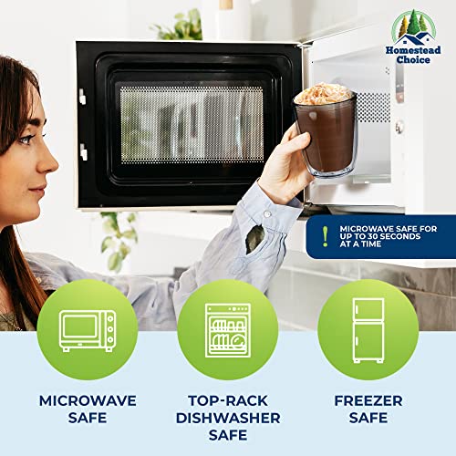 Insulated Drinking Glasses 12oz 4pack Made in USA Great for Iced