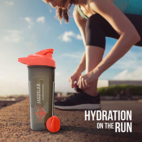 Half Gallon Water Bottle 64oz + 24oz Protein Shaker Bottle & Mixing