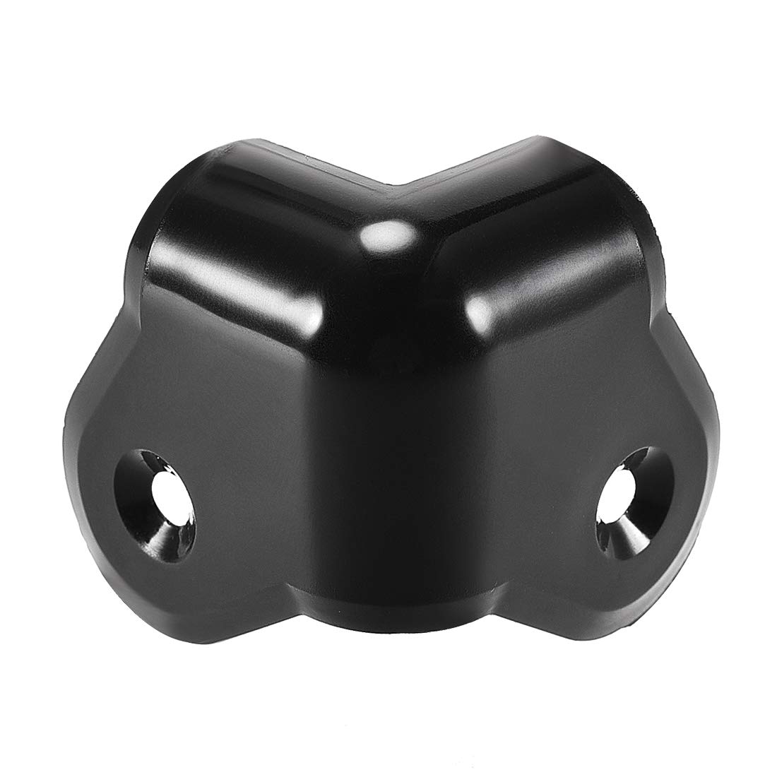 sourcing map Speaker Corner Protectors Cabinets Edge Corner Speaker Stackable Guard Wrap Angle 1.37'' Case Protection 4pcs