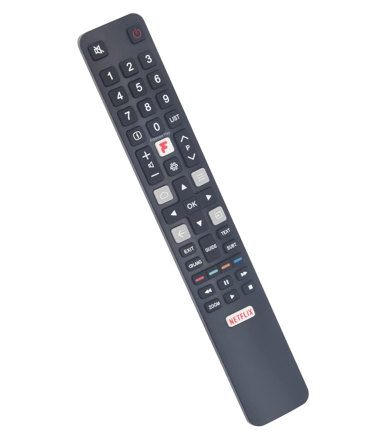 VINABTY Replaced Remote RC802N YUI5 Sub RC802NU1 RC802N4 Fit for TCL 4K TV Android TV 65C715K 55C715K 50C715K 75C728K 65C728K 55C728K 65P735K 55P735K 50P735K 43P735K 75P615K 65P615K 55P615K 50P615K