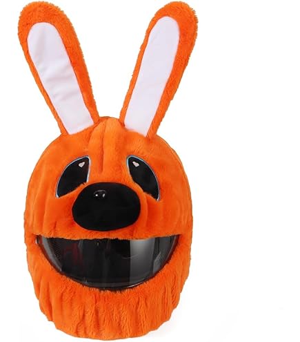 Motorcycle Helmet Cover,Funny Helmet Decoration,Cute Animal Helmet Cover Funny Helmet Decoration Dust Cap,Furry Motorbike Helmet Cover,Funny Animal Full Face Motorcycle Helmet Protection Cover(B) : Automotive