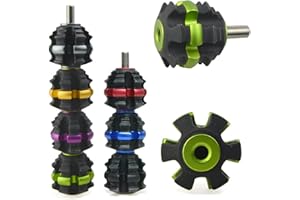 ZSHJGJR Archery Stackable Bow Stabilizer Ball Reduce Shock Absorber Balance Bar Vibration Damper Silencer for Recurve Compound Bow Hunting Shooting