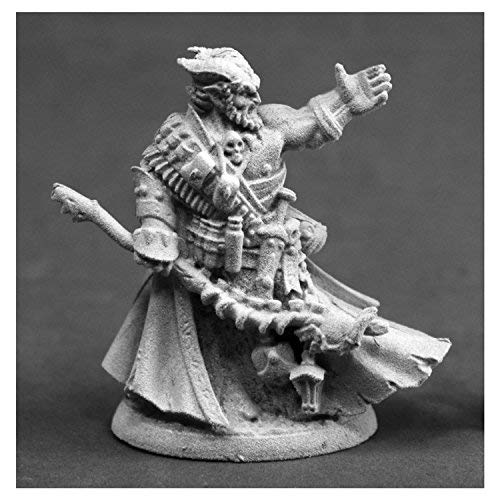 Reaper Mini Vatanis Maggotcrown Necromancer 03846 Dark Heaven Unpainted Metal