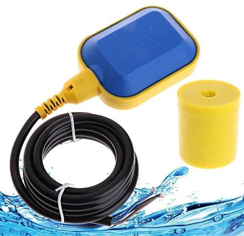 GOTOTOP Float Switch, 5M/16.4ft Cable Water Level Controller Water Level Regulator for Tank Pump