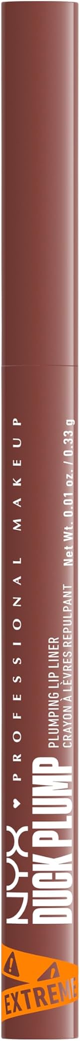 NYX Duck Plump Plumping Lip Liner Nude Flip 0.04 oz Dual-Edge Tip view 6