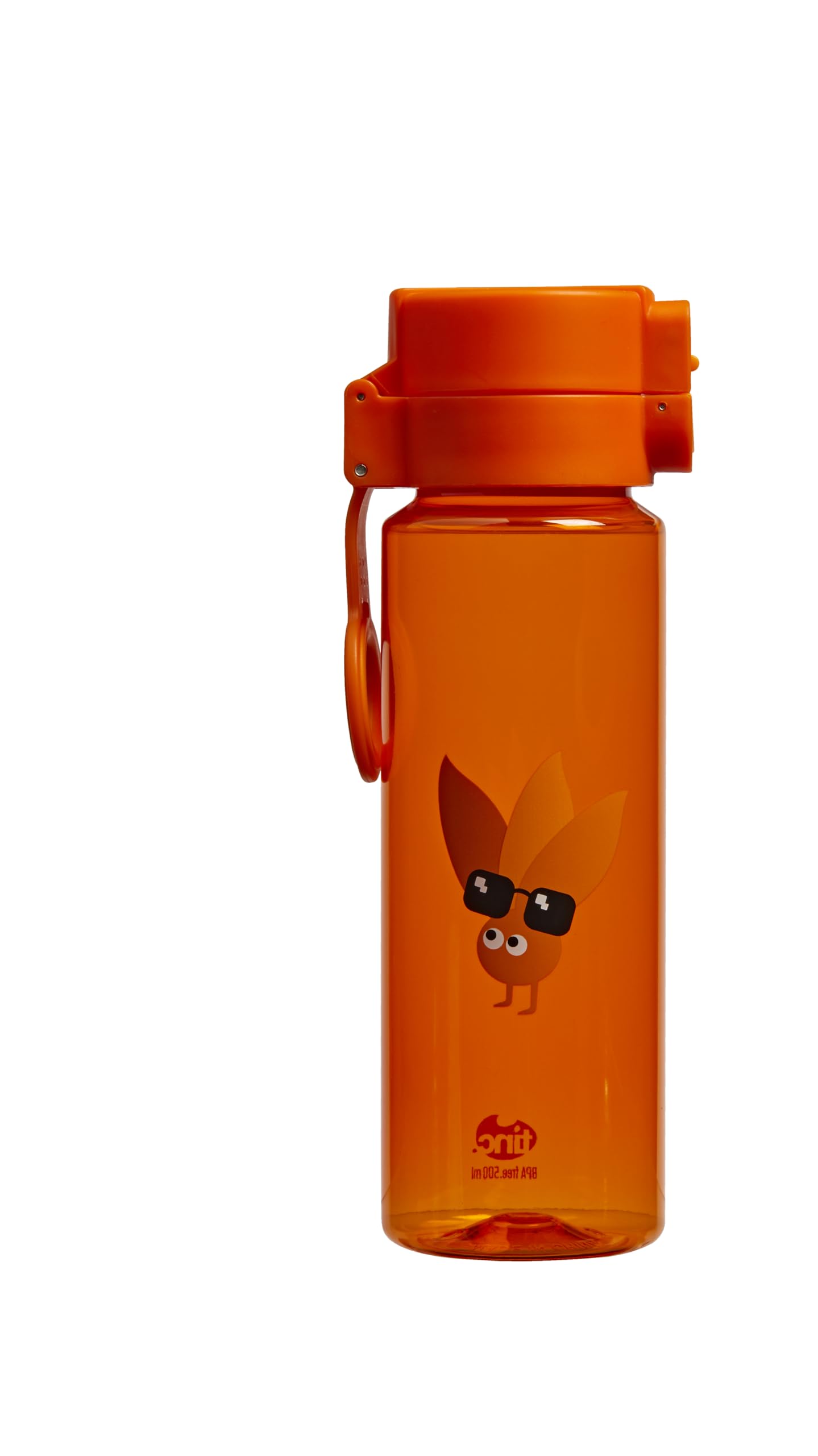 Tinc Character Children's Flip and Clip Lockable Water Bottle - Orange, Plastic, 500 ml