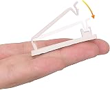 SOULWIT 50-Pcs Self Adhesive Cable Clips Cable Organisers White view 2