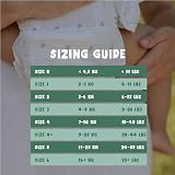 Naty Baby Nappies Newborn Size N 100 Count Plant-Based Skin Safe view 6