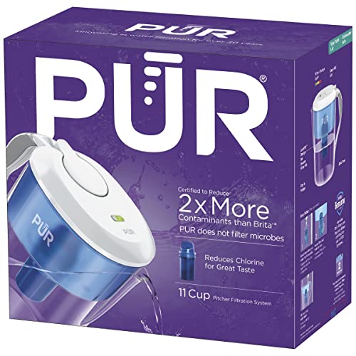 PUR CR1100CV Classic Water Filter Pitcher Filtration System, 11 Cup Pricepulse