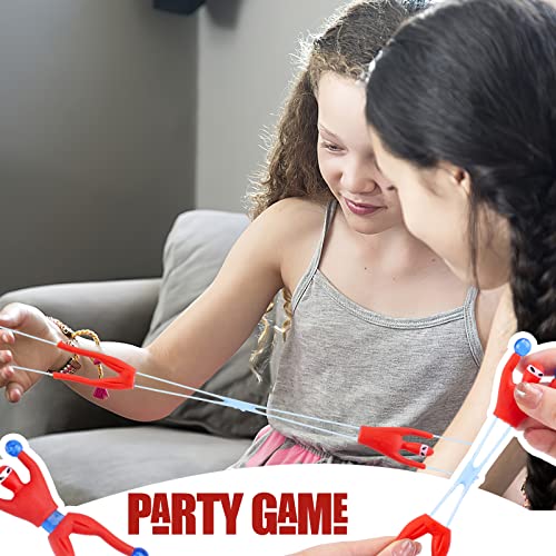 3 otters 42PCS Ninja Wall Climbers, Ninja Toys with DIY Costume Stickers Stretchy Wall Climbers Window Crawler Sticky Toy for Kids Birthday Gift Party Favor Goodie Bag Fillers