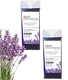 SAVBIN 2-Count Roll-On Lavender Depilatory Soft Wax