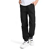 KEREDA Boys Uniform Pants Twill Pull On Jogger Pants for Boys School Clothes with Pockets