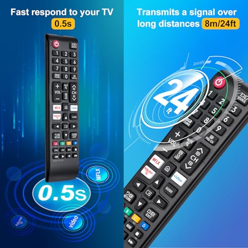 BN59-01315B-Remote Control for Samsung-Smart TV Universal Remote Control for Samsung 4K UHD HDR Crystal QLED EU Series Quantum TVs