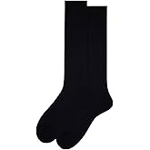 Men’s Long Silk Sock Liners | So Skin-Friendly Silk Socks | Evening Wear | Comfortable & Breathable | Sock Liners for Men | Perfect for Layering | Wash Bag Included | Sizes 7-12