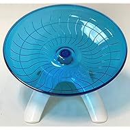 Large Flying Silent Spinner Saucer Exercise Jogging Running Wheel for Small Animal Hamster Gerbil Rat Mouse Rodent Degu Dagus Hermit Crabs Hedgie