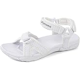 Luffymomo Womens Hiking Sandals Walking Sport Athtletic Webbing Sandals