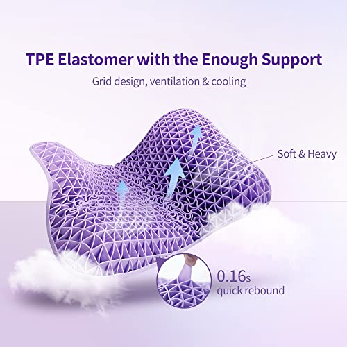 Kids and Toddlers Pillow for Sleeping, TPE Heavy Pillows with