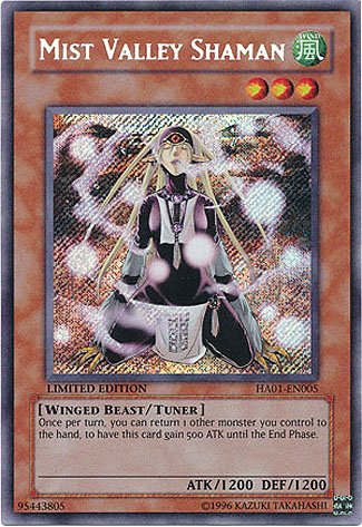 Yu-Gi-Oh! - Mist Valley Shaman (HA01-EN005) - Hidden Arsenal - 1st Edition - Secret Rare